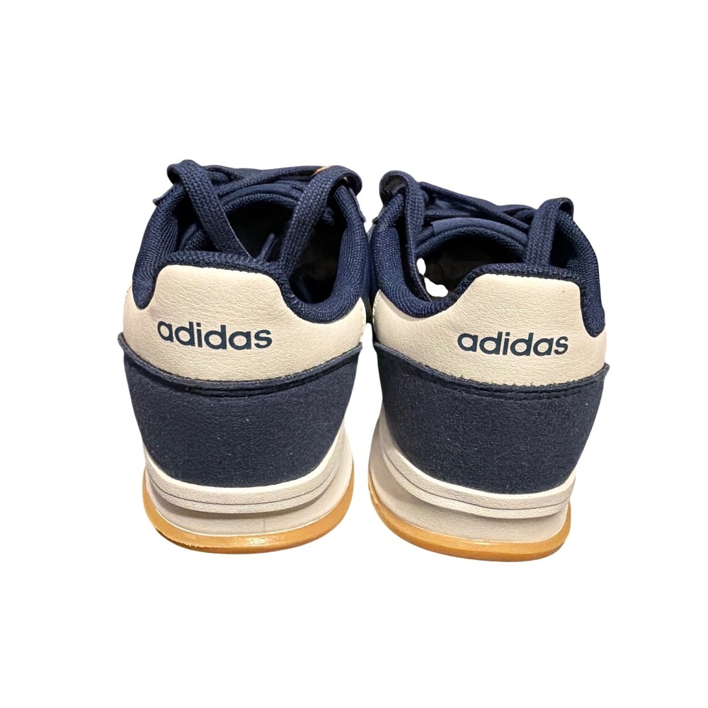 Adidas Run 70s 2.0 J Kids Sneakers Navy White Gum JI2267 Size 5.5 US New - Picture 5 of 6